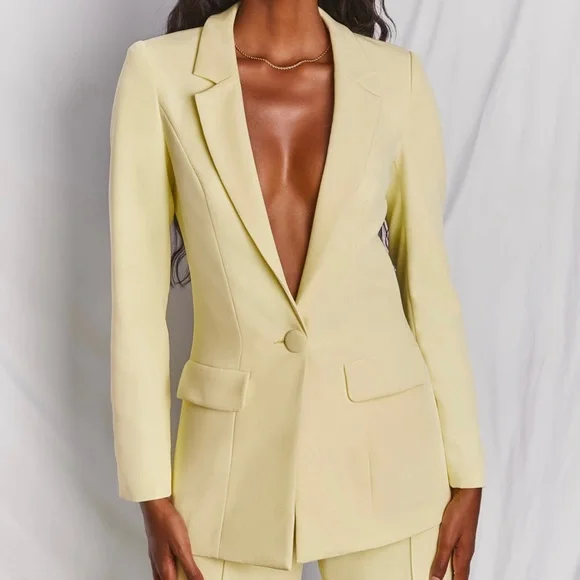 Oh Polly Jackets Coats Oh Polly Power House Oversized Blazer